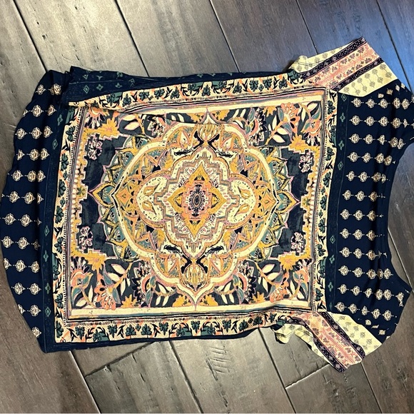 Lucky Brand Women's Multicolor Mandala Tee - Picture 3 of 3